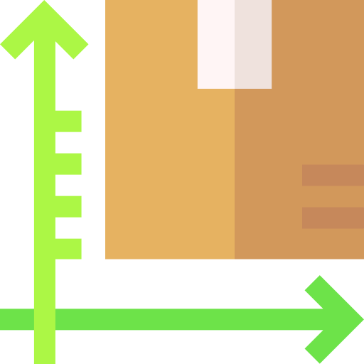 Measure Basic Straight Flat icon