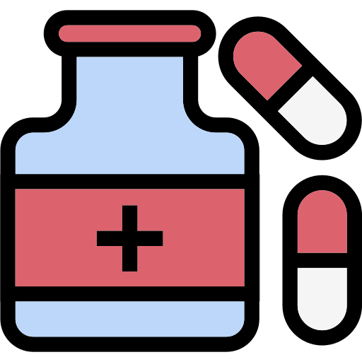 pastillas Generic Outline Color icono
