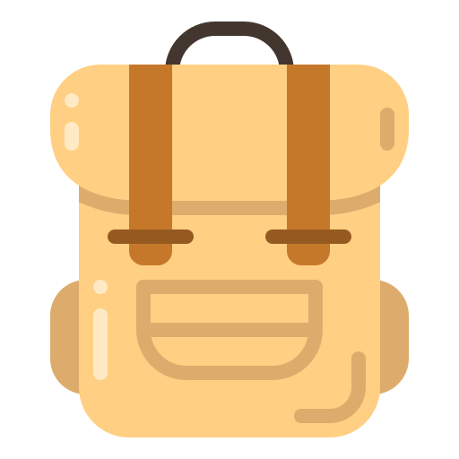 plecak Generic Flat ikona