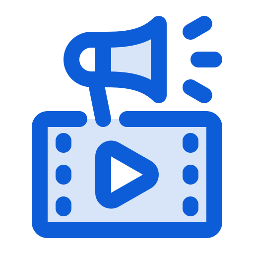 videomarketing Generic Blue icoon