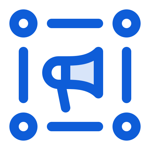 바이럴 마케팅 Generic Blue icon