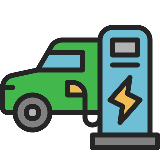 Car charging Generic Outline Color icon
