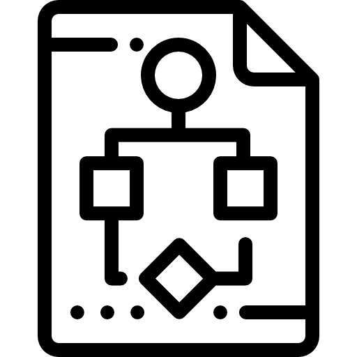 構造 Detailed Rounded Lineal icon