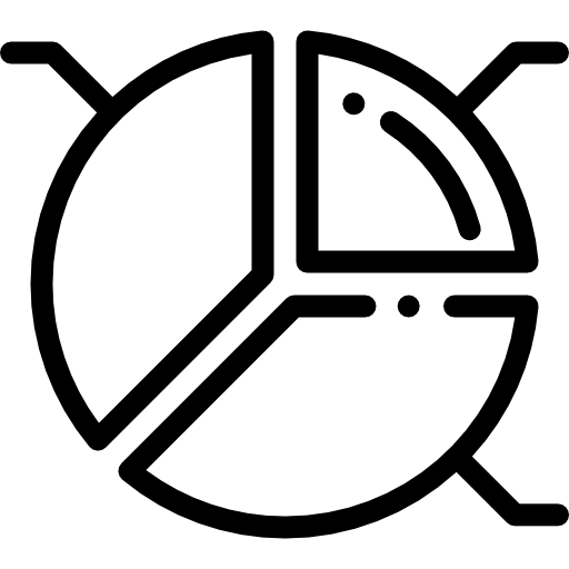 analitica Detailed Rounded Lineal icona