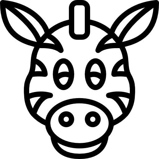 Зебра Basic Miscellany Lineal иконка