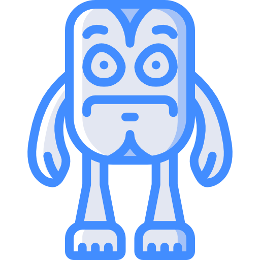 potwór Basic Miscellany Blue ikona