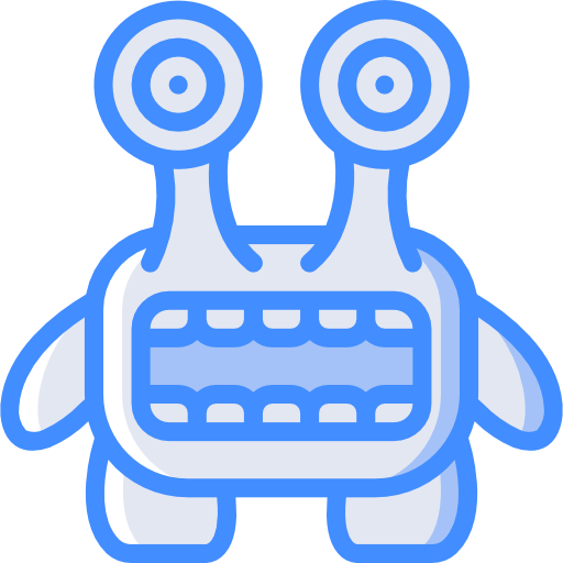 Monster Basic Miscellany Blue icon