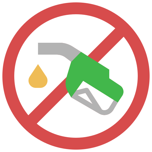 sin combustible Generic Flat icono