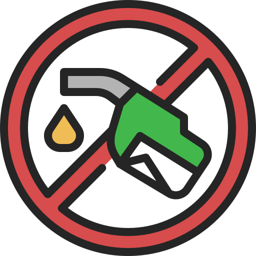 No fuel Generic Outline Color icon