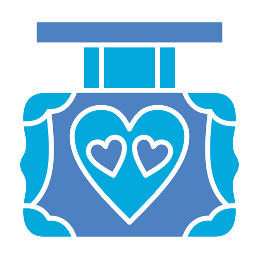 Wedding sign Generic Blue icon