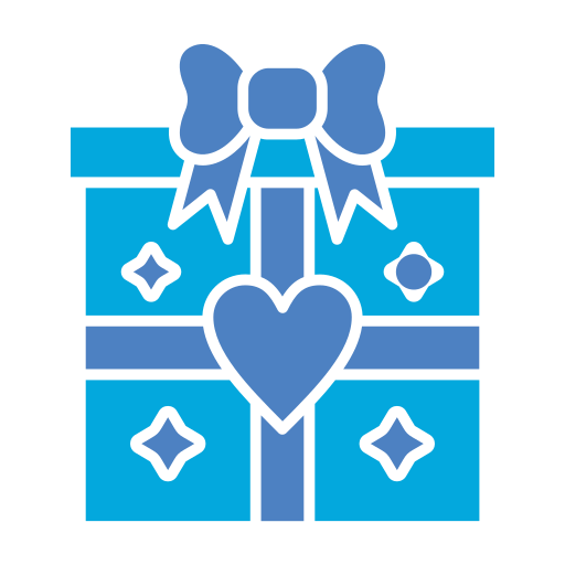 geschenkdoos Generic Blue icoon