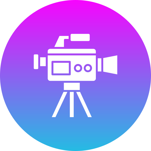 caméra vidéo Generic Flat Gradient Icône