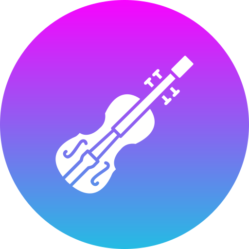 viool Generic Flat Gradient icoon