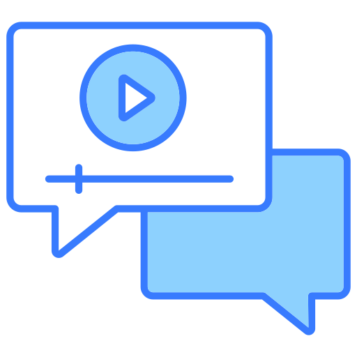 chat de video Generic Blue icono