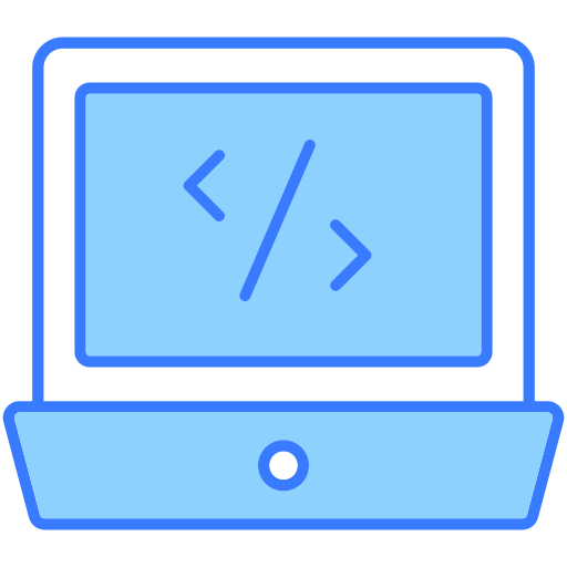 laptop-computer Generic Blue icon