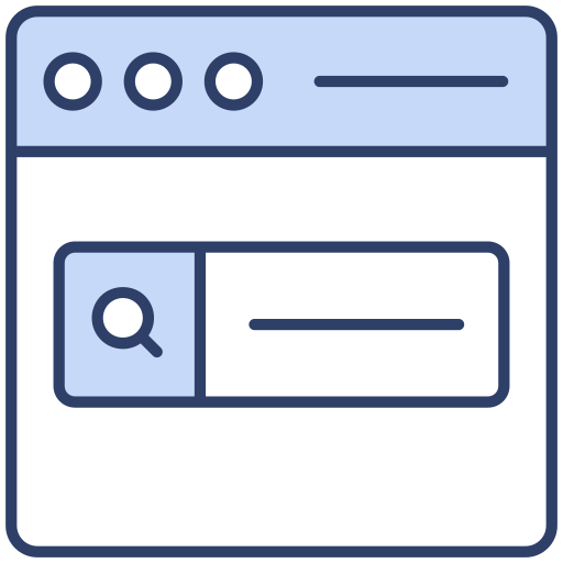 barra de búsqueda Generic Fill & Lineal icono