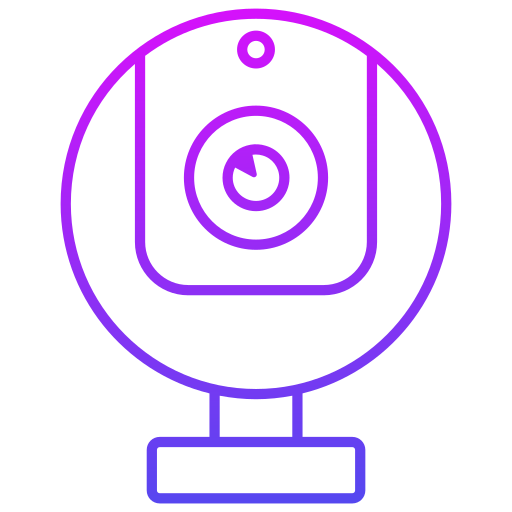 web camera Generic Gradient icona