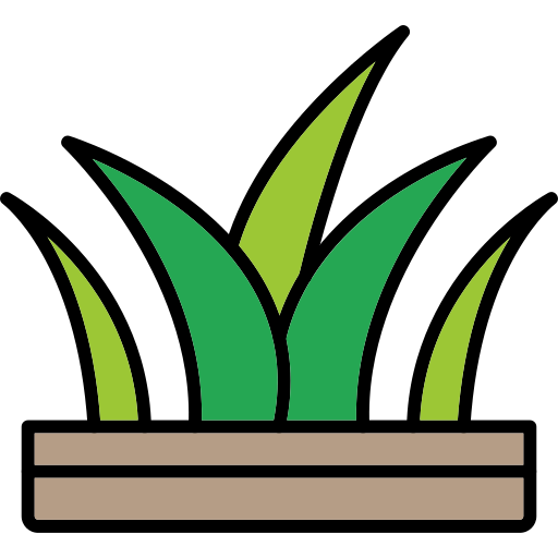 hierba Generic Outline Color icono
