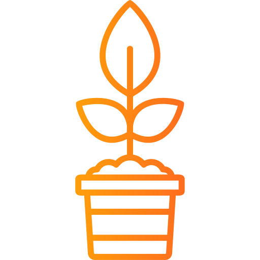 plante Generic Gradient Icône