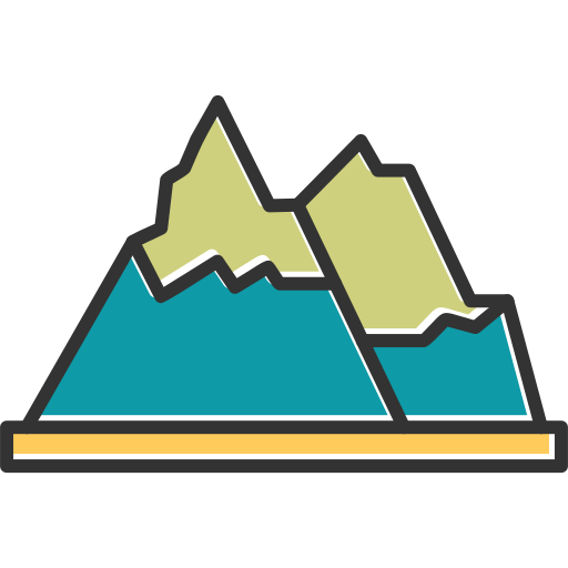 montaña Generic Color Omission icono