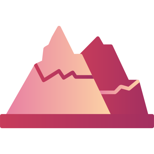 山 Generic Flat Gradient icon