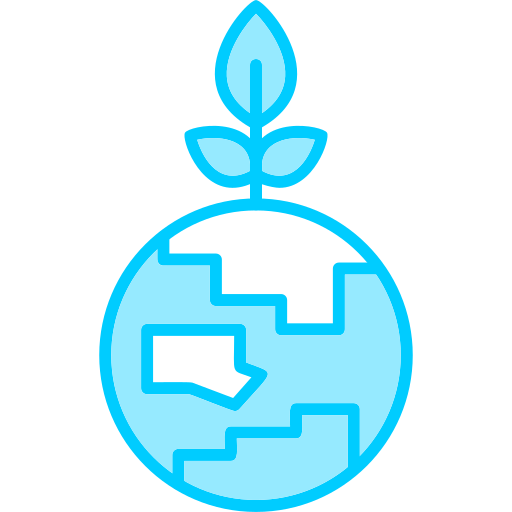 녹색 지구 Generic Blue icon