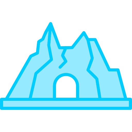 Cave Generic Blue icon
