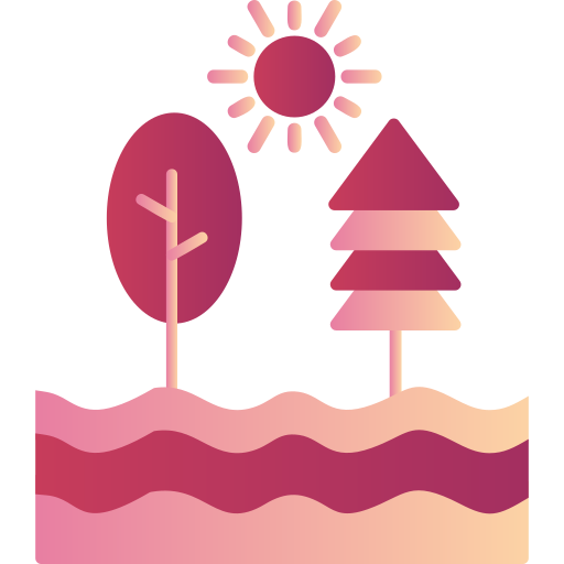 River Generic Flat Gradient icon