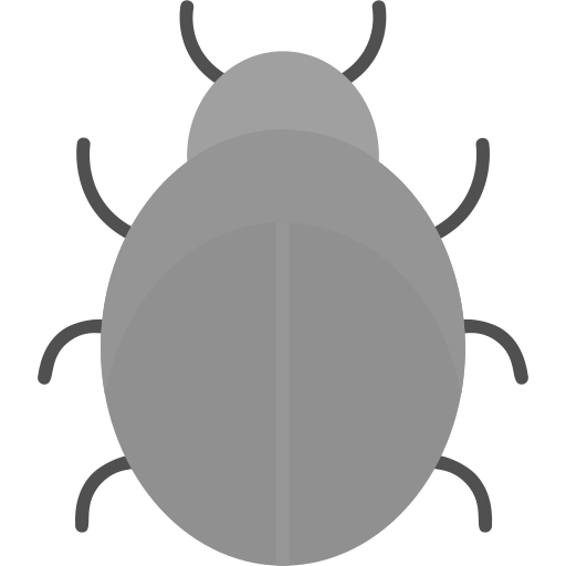 lieveheersbeestje Generic Grey icoon