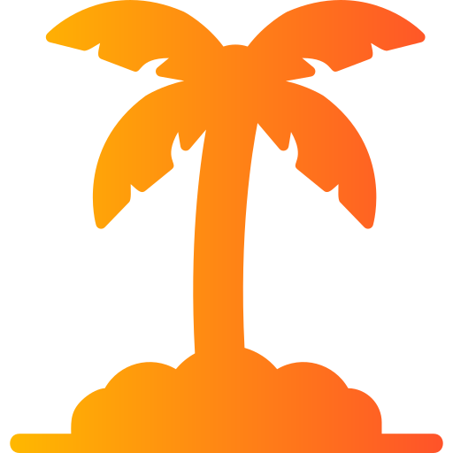 palme Generic Flat Gradient icon