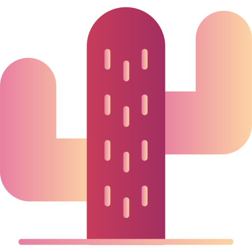 カクタス Generic Flat Gradient icon