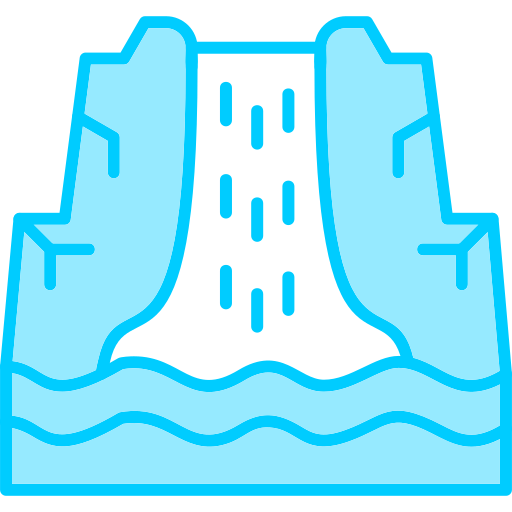 滝 Generic Blue icon