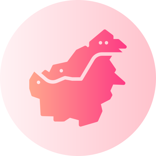 isla Generic Flat Gradient icono