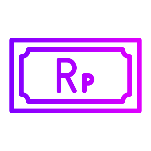 rupia Generic Gradient ikona
