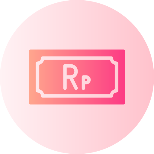 Rupiah Generic Flat Gradient icon