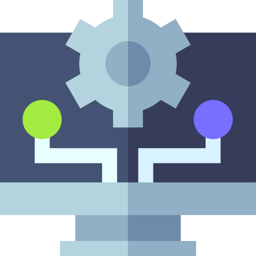 Development Basic Straight Flat icon