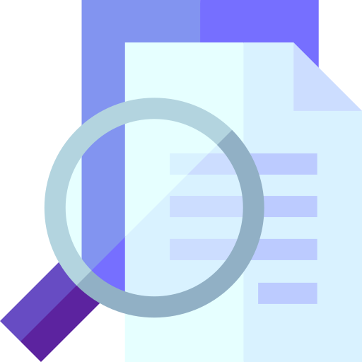 Research Basic Straight Flat icon