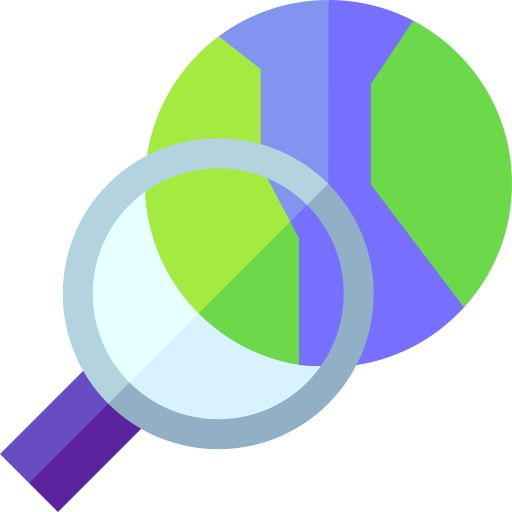 Global research Basic Straight Flat icon