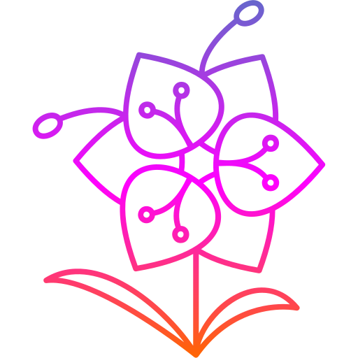 Орхидея Generic Gradient иконка