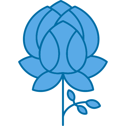 pioen Generic Blue icoon