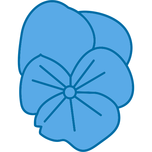stiefmütterchen Generic Blue icon