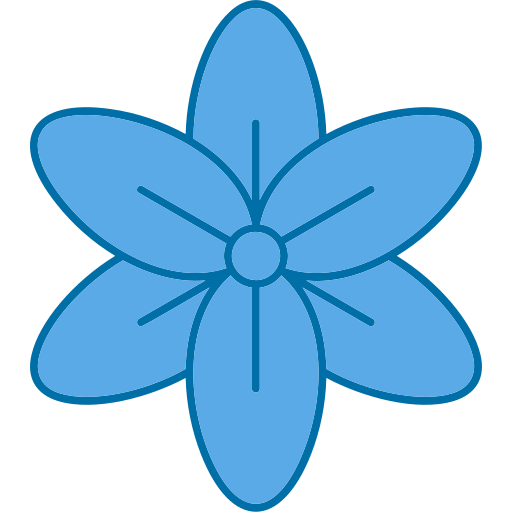 delphinium Generic Blue Ícone