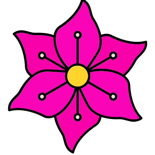 gladiole Generic Outline Color icon