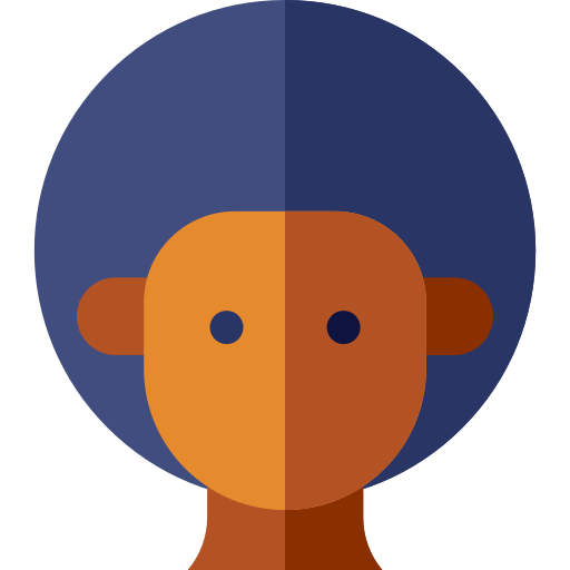 Afro Basic Rounded Flat icon
