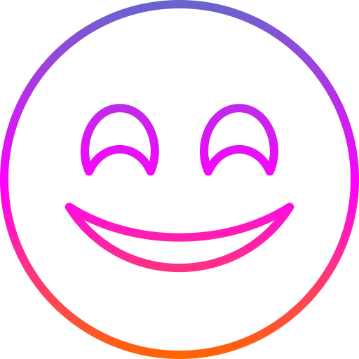 Smiling face Generic Gradient icon