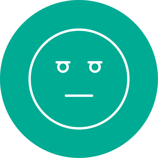 Expressionless Generic Flat icon