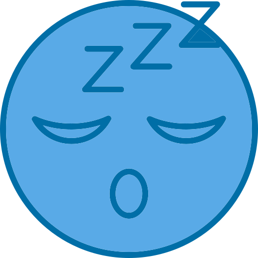 slaperig Generic Blue icoon