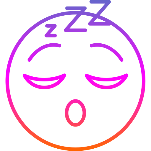 dormido Generic Gradient icono