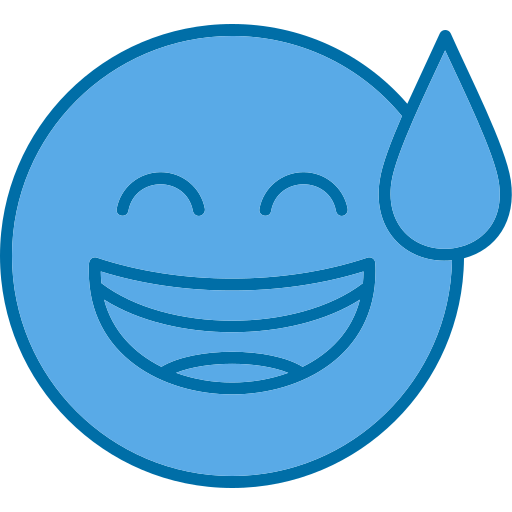 grinsend Generic Blue icon