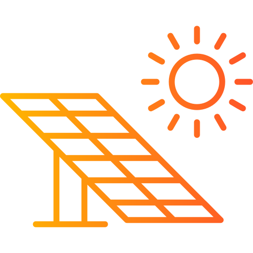 pannello solare Generic Gradient icona